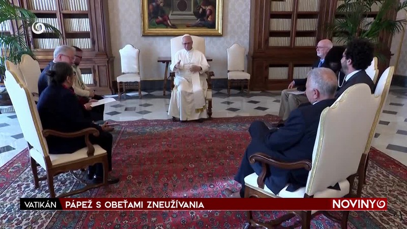 PÁPEŽ S OBEŤAMI ZNEUŽÍVANIA
