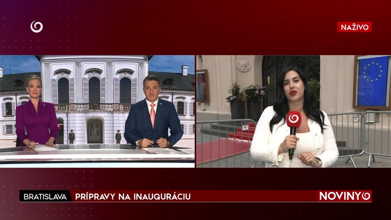 PRÍPRAVY NA INAUGURÁCIU
