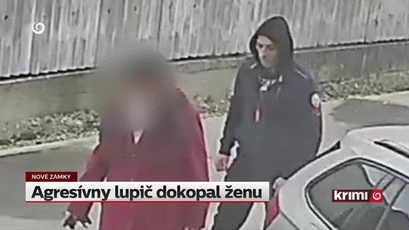 Agresívny lupič dokopal ženu
