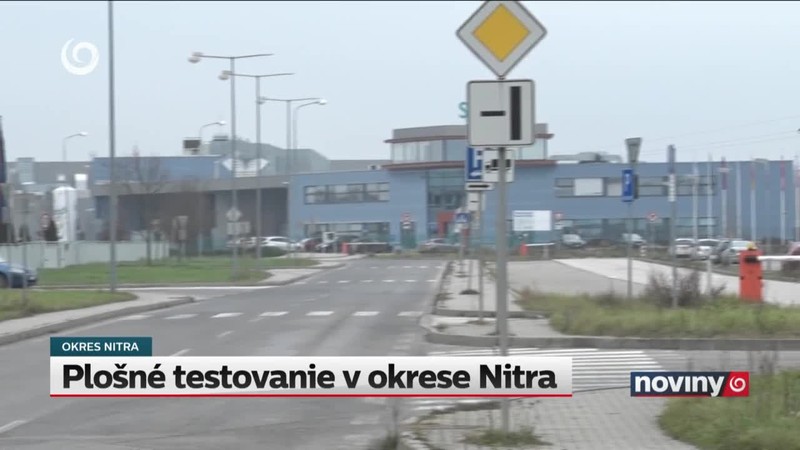 Plošné testovanie v okrese Nitra