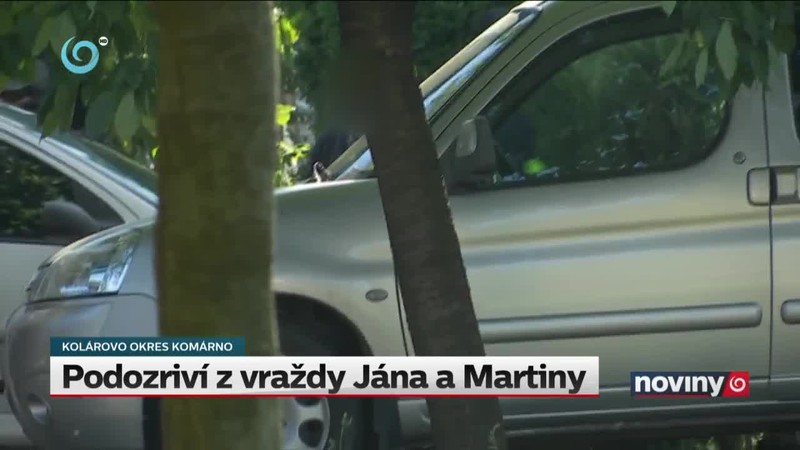 Podozriví z vraždy Jána a Martiny