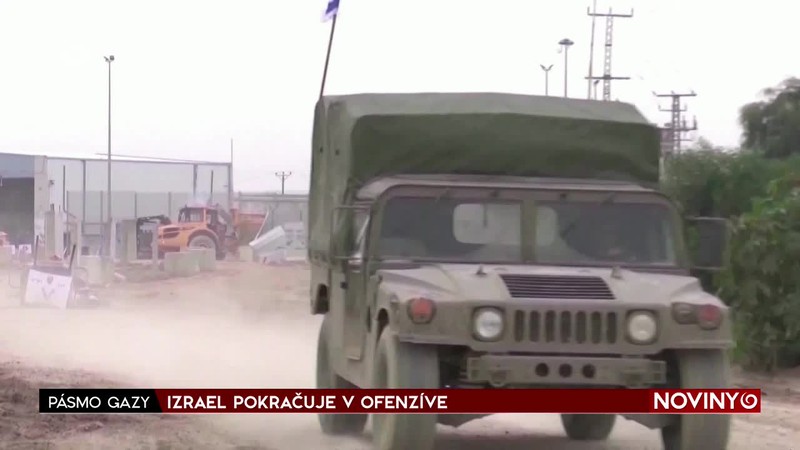 IZRAEL POKRAČUJE V OFENZÍVE