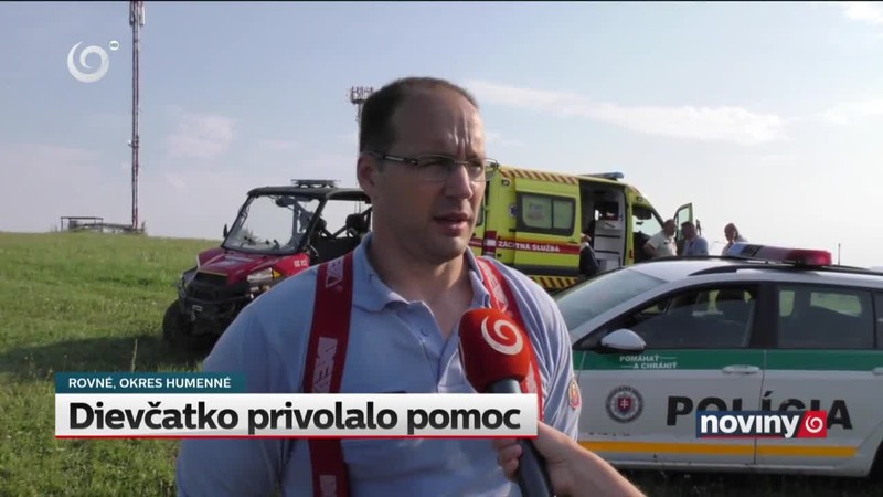 Dievčatko privolalo pomoc