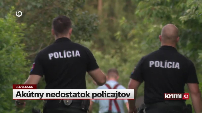 Akútny nedostatok policajtov