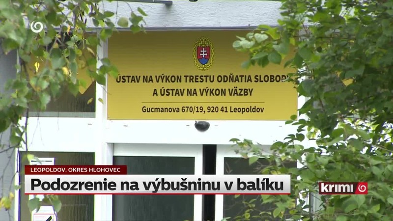 Podozrenie na výbušninu v balíku