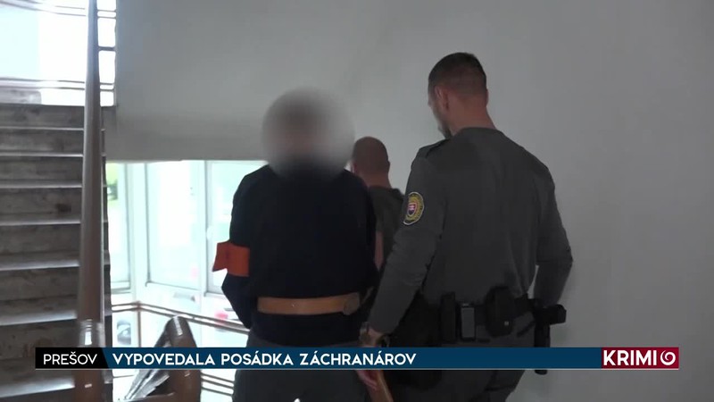 VYPOVEDALA POSÁDKA ZÁCHRANÁROV