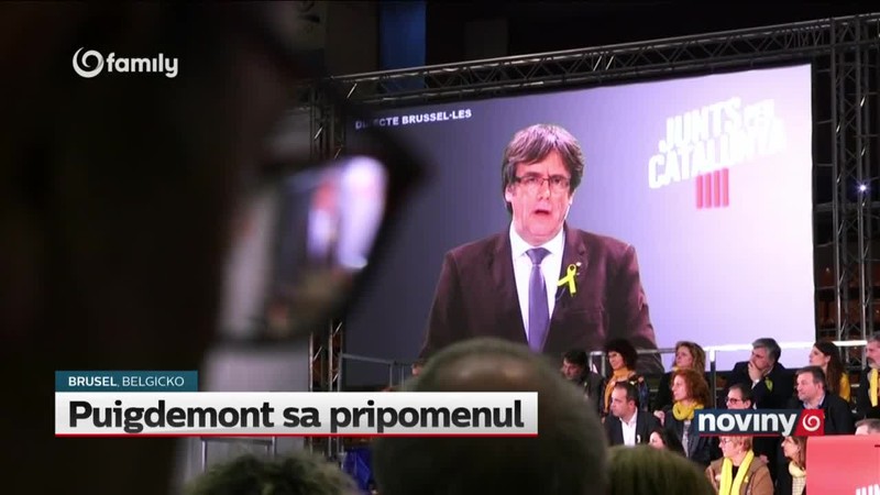 Puigdemont sa pripomenul