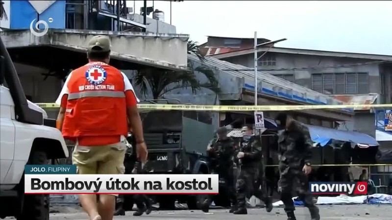 Bombový útok na kostol