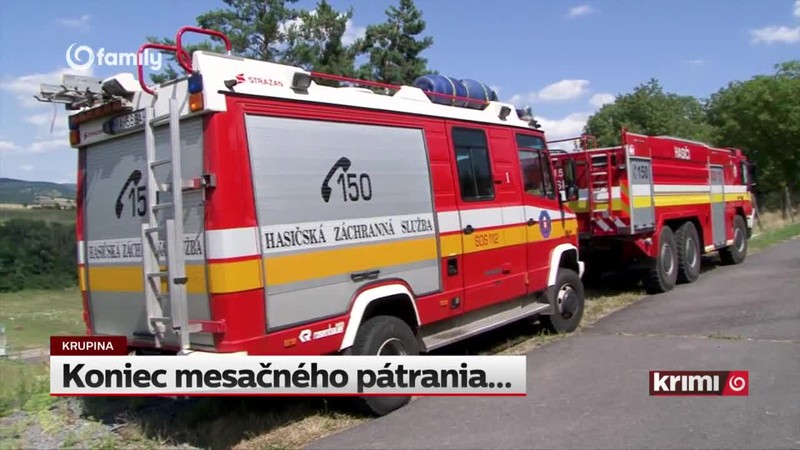 Koniec mesačného pátrania...