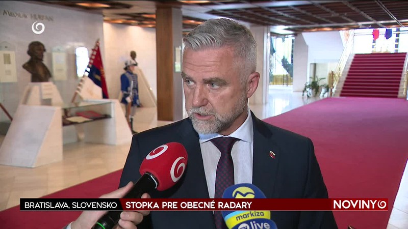 STOPKA PRE OBECNÉ RADARY