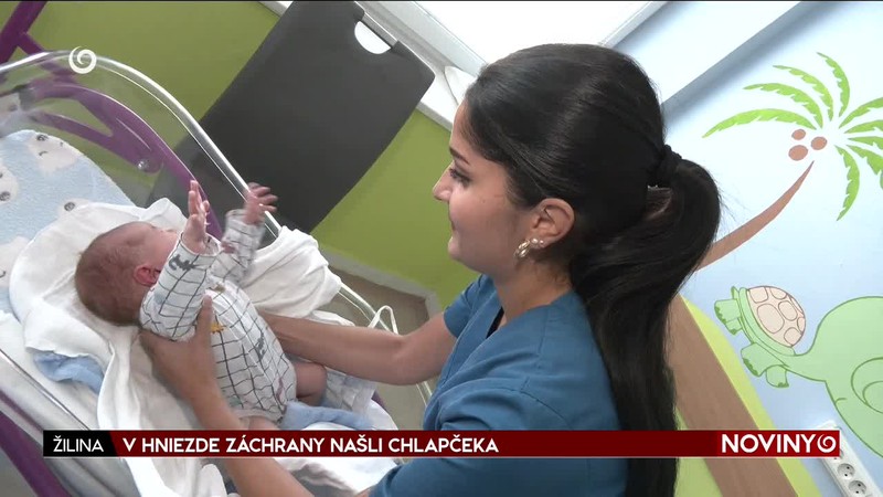 V HNIEZDE ZÁCHRANY NAŠLI CHLAPČEKA