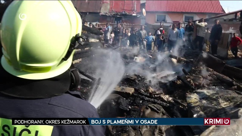 BOJ S PLAMEŇMI V OSADE