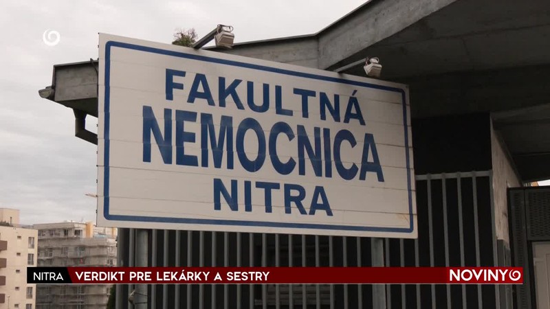 VERDIKT PRE LEKÁRKY A SESTRY