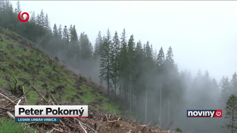 Zber odpadkov na Chopku