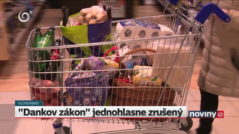"Dankov zákon" jednohlasne zrušený