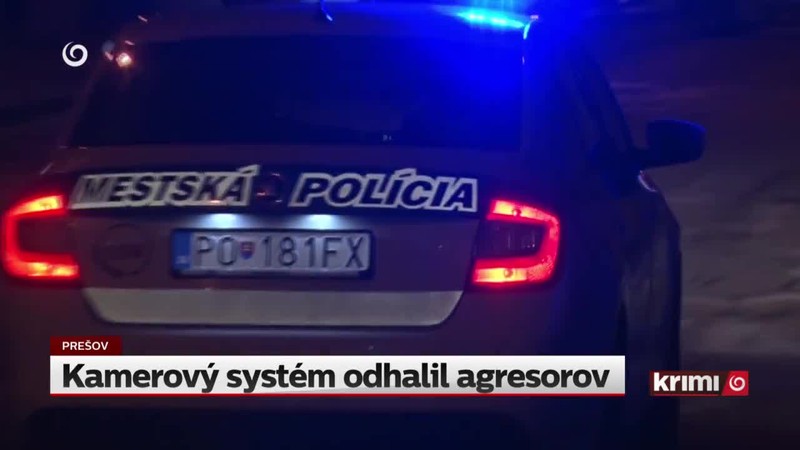 Kamerový systém odhalil agresorov