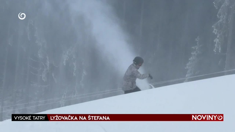 LYŽOVAČKA NA ŠTEFANA