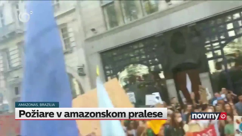 Požiare v amazonskom pralese