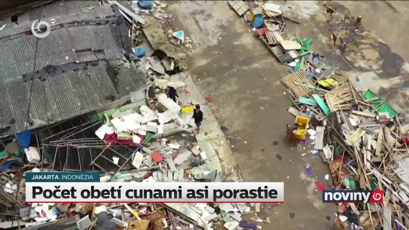 Počet obetí cunami asi porastie