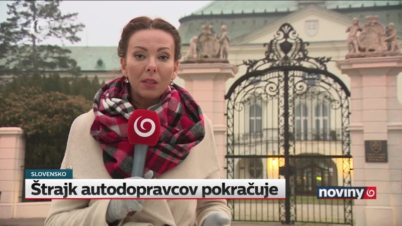 Štrajk autodopravcov pokračuje