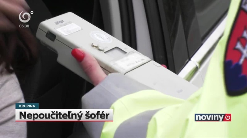 Nepoučiteľný šofér