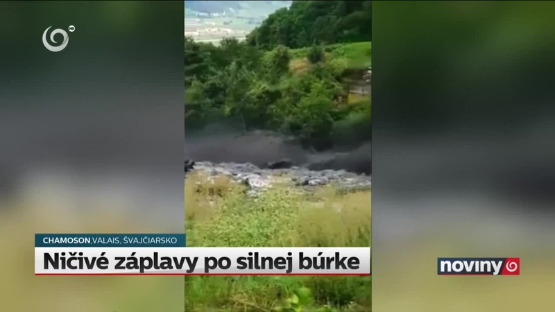 Ničivé záplavy po silnej búrke