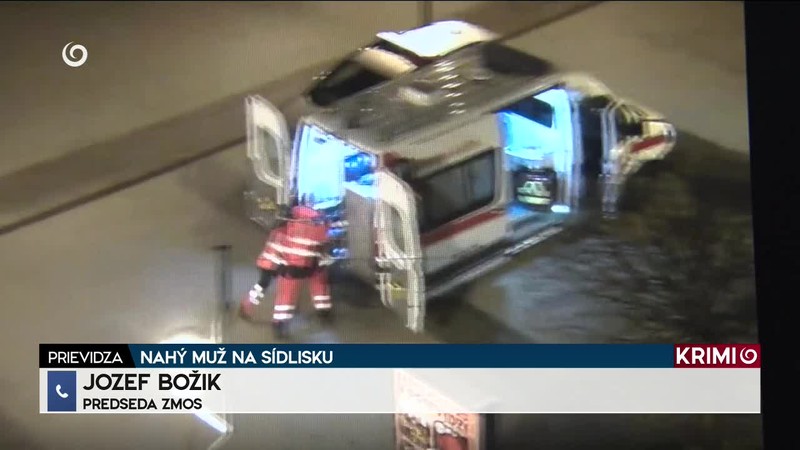 NAHÝ MUŽ NA SÍDLISKU