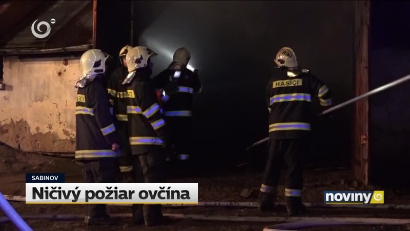 Ničivý požiar ovčína