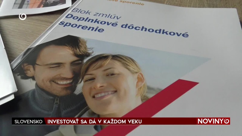 INVESTOVAŤ SA DÁ V KAŽDOM VEKU
