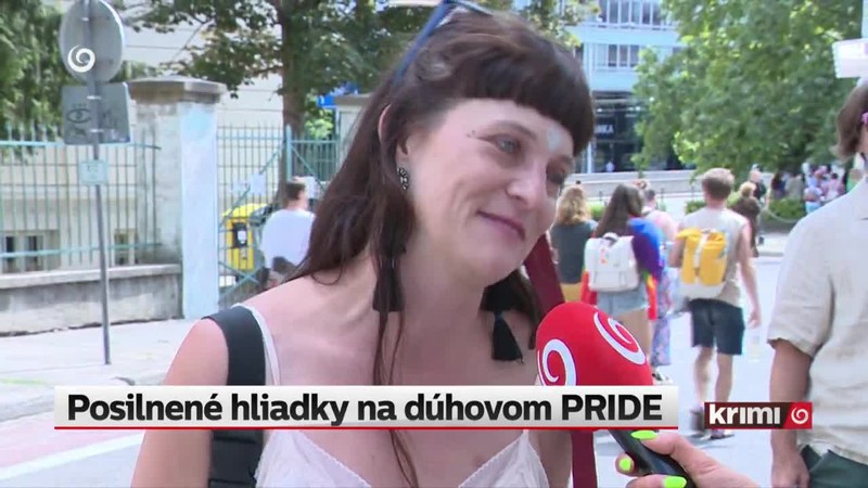 Posilnené hliadky na dúhovom PRIDE