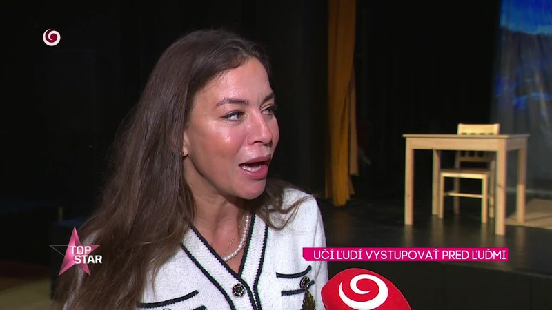 UČÍ ĽUDÍ VYSTUPOVAŤ PRED ĽUĎMI