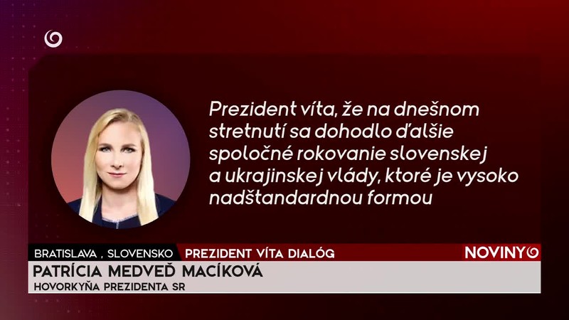 PREZIDENT VÍTA DIALÓG