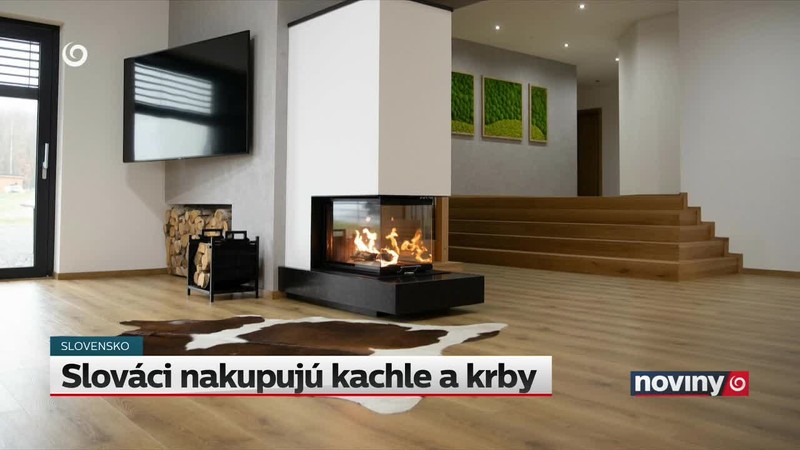 Slováci nakupujú kachle a krby