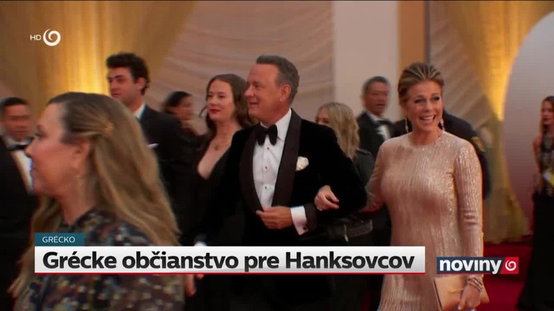 Grécke občianstvo pre Hanksovcov