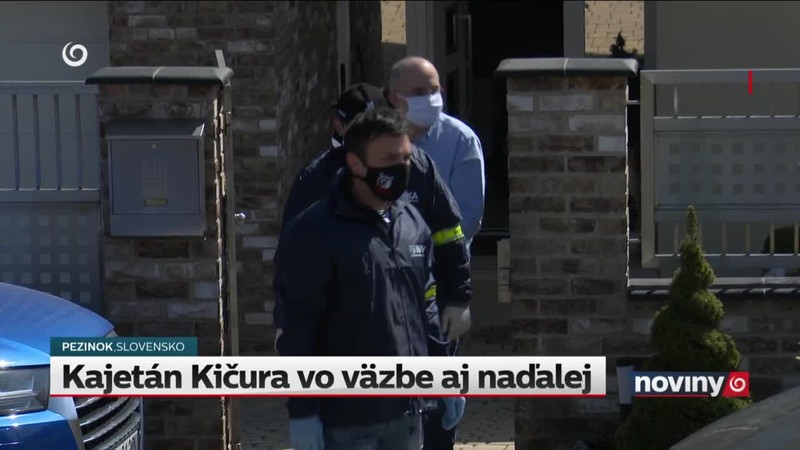 Kajetán Kičura vo väzbe aj naďalej