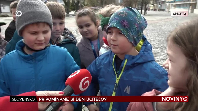 PRIPOMÍNAME SI DEŇ UČITEĽOV