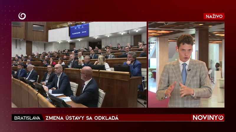 ZMENA ÚSTAVY SA ODKLADÁ