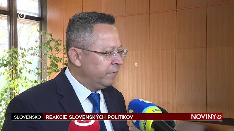 REAKCIE SLOVENSKÝCH POLITIKOV