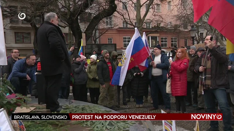 PROTEST NA PODPORU VENEZUELY