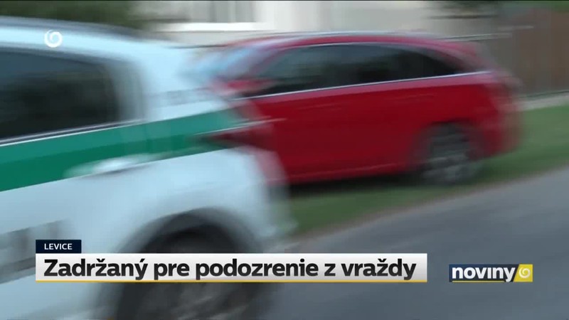 Zadržaný pre podozrenie z vraždy