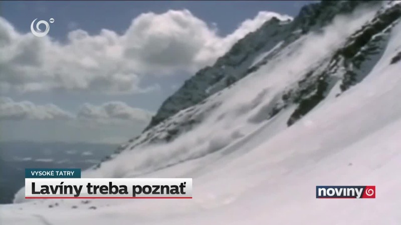 Lavíny treba poznať