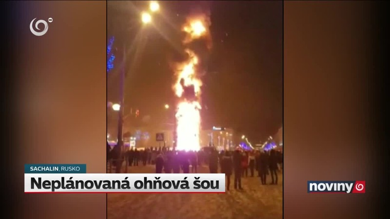 Neplánovaná ohňová šou