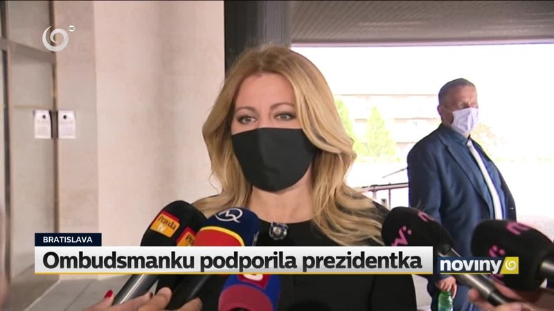 Ombudsmanku podporila prezidentka