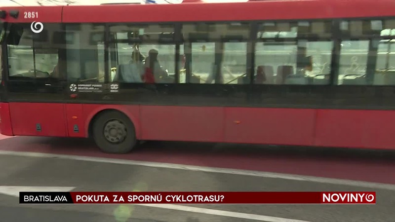 POKUTA ZA SPORNÚ CYKLOTRASU?