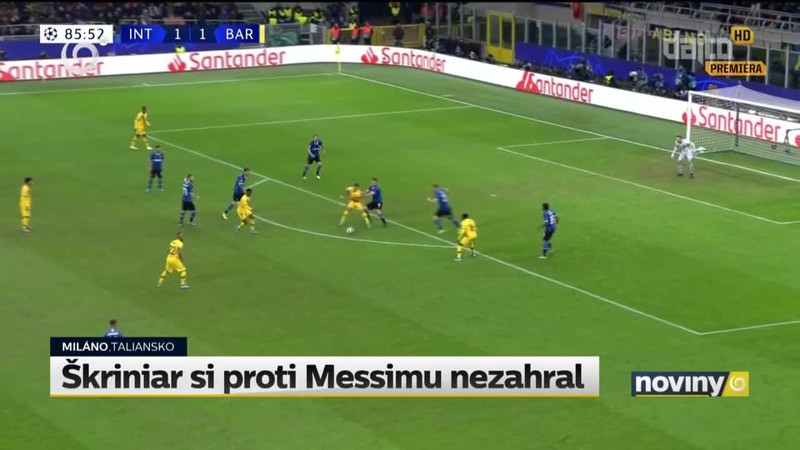 Škriniar si proti Messimu nezahral