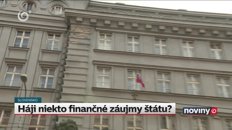 Háji niekto finančné záujmy štátu?