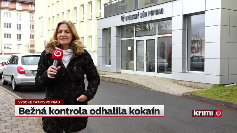 Bežná kontrola odhalila kokaín
