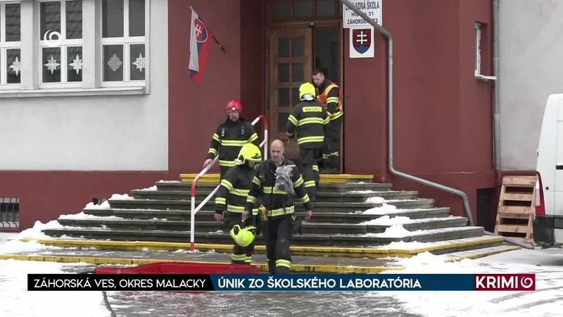 ÚNIK ZO ŠKOLSKÉHO LABORATÓRIA