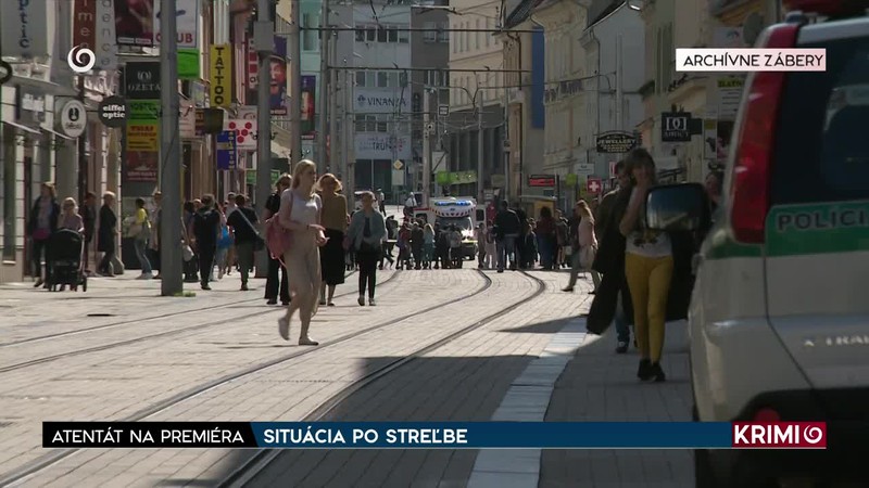 ATENTÁT NA PREMIÉRA / SITUÁCIA PO STREĽBE