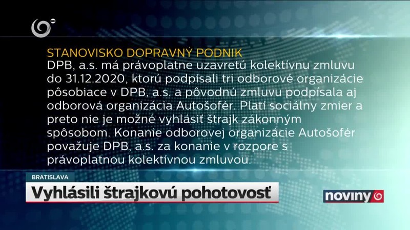 Vyhlásili štrajkovú pohotovosť